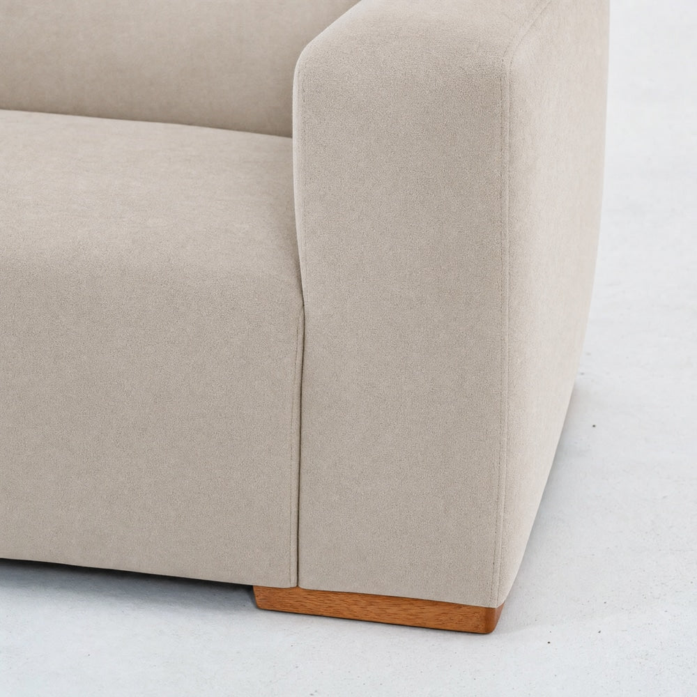 SOFA TRIPLE CEIBO · Taupe · 2