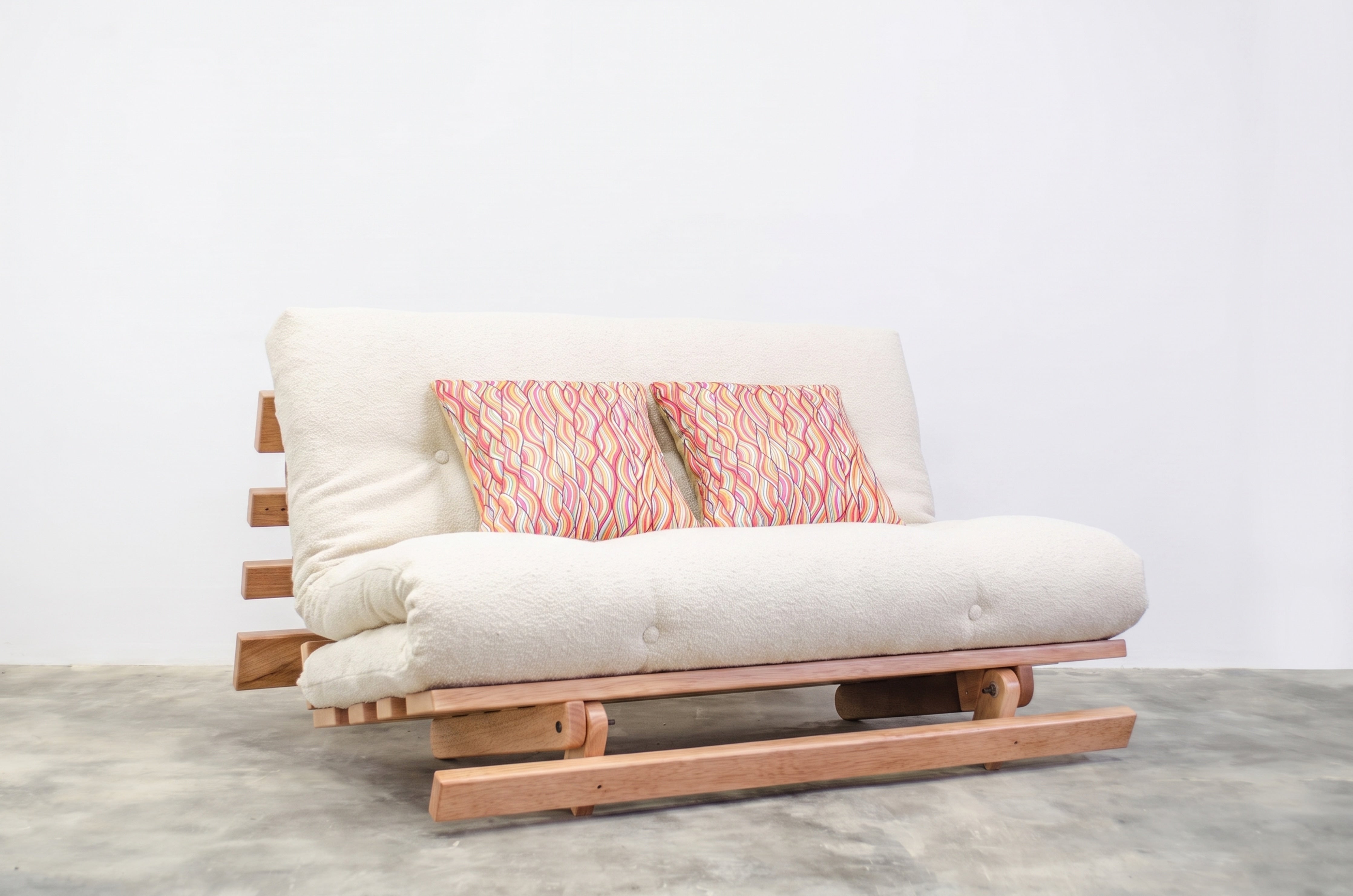 SOFÁ CAMA FUTON · Crema · 4