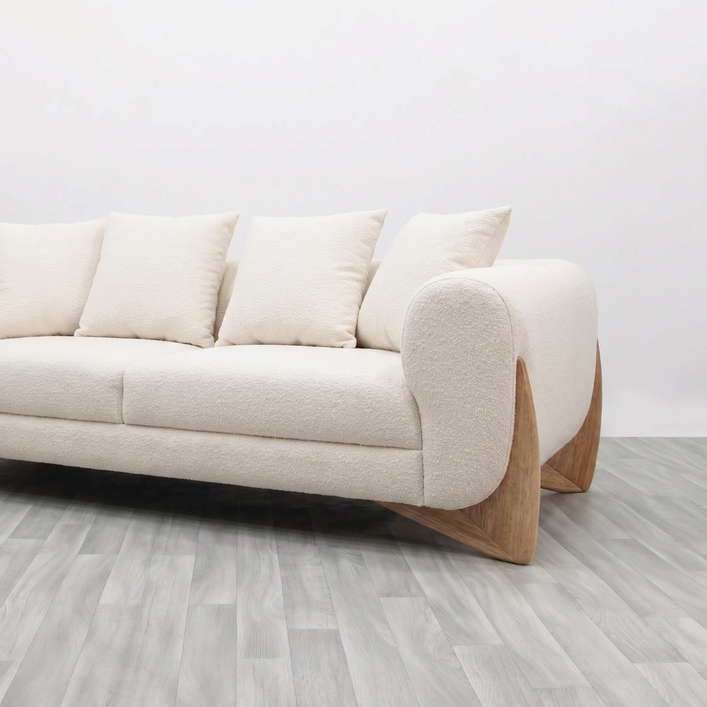 SOFA TRIPLE QUILOTOA · Crema · 2