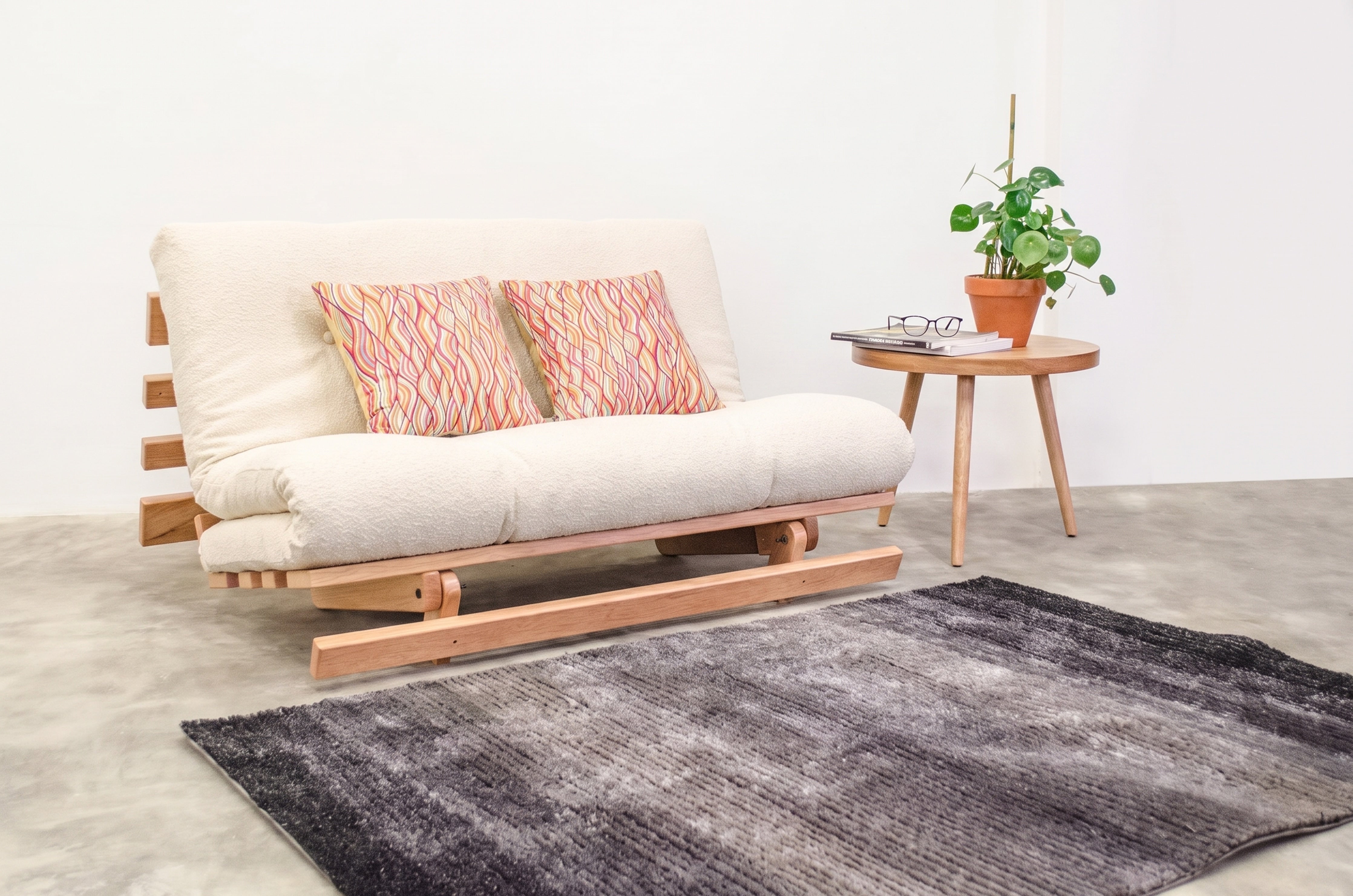 SOFÁ CAMA FUTON · Crema · 3