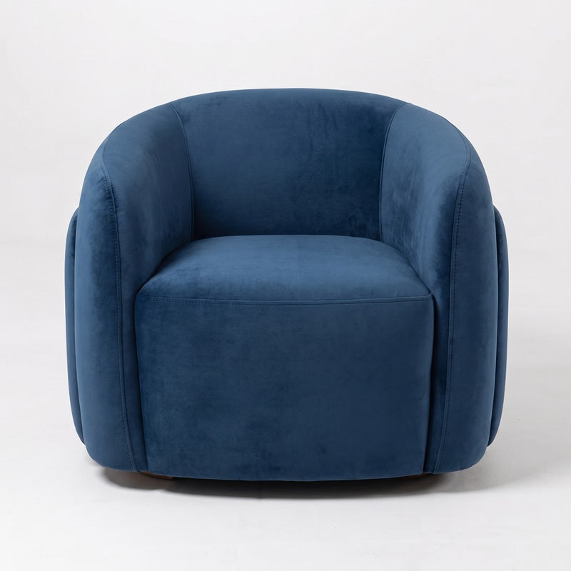 BUTACA ALMA MADERA TAPIZ /MICROCUERO · Azul · 4