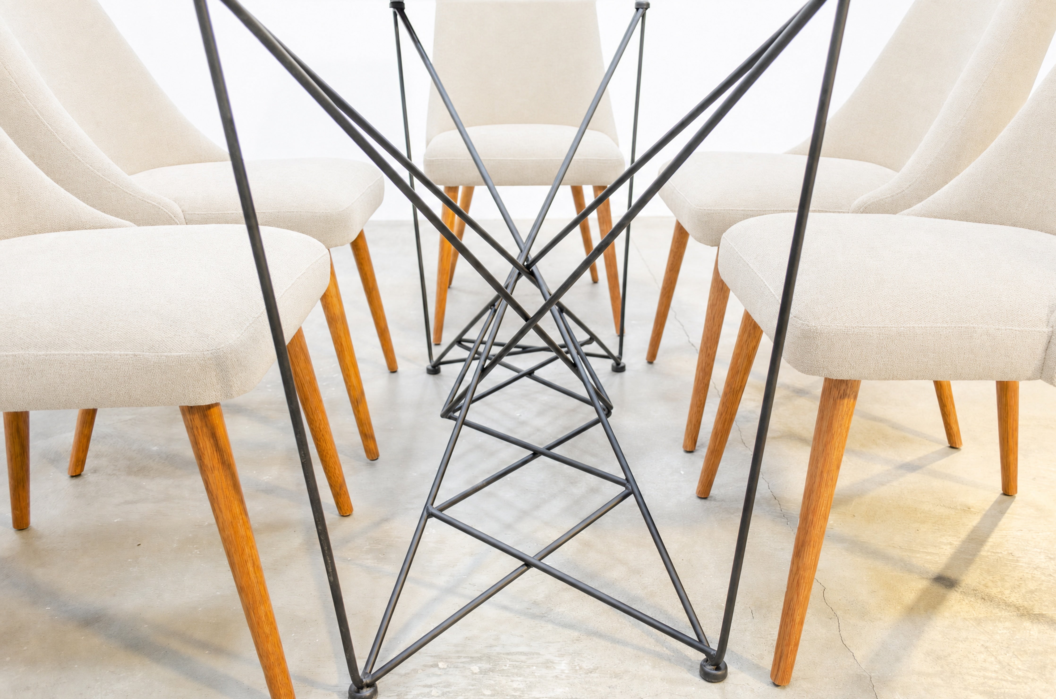 COMEDOR ILINIZAS VIDRIO · Crema · 2