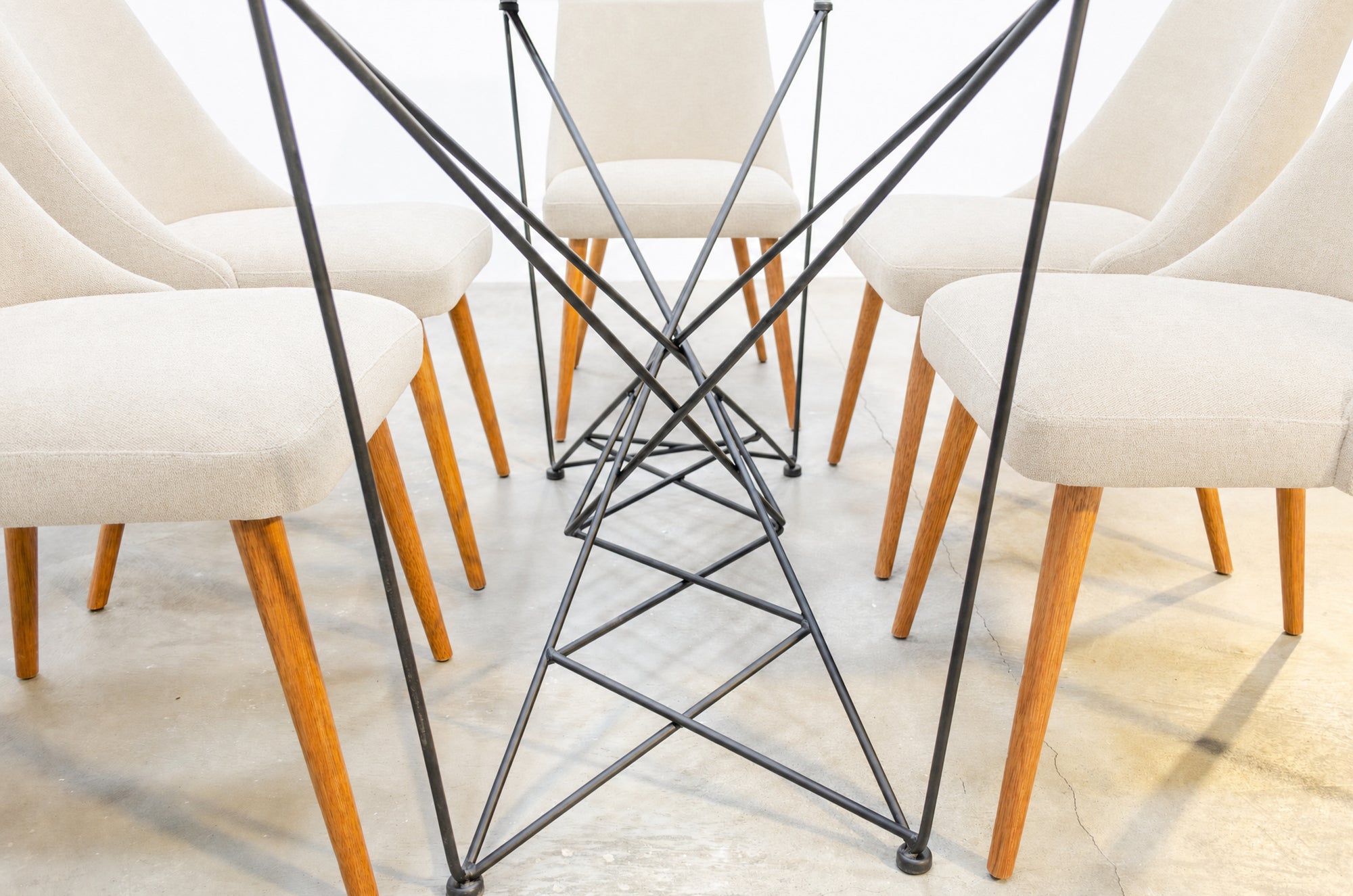 COMEDOR ILINIZAS VIDRIO · Crema · 2