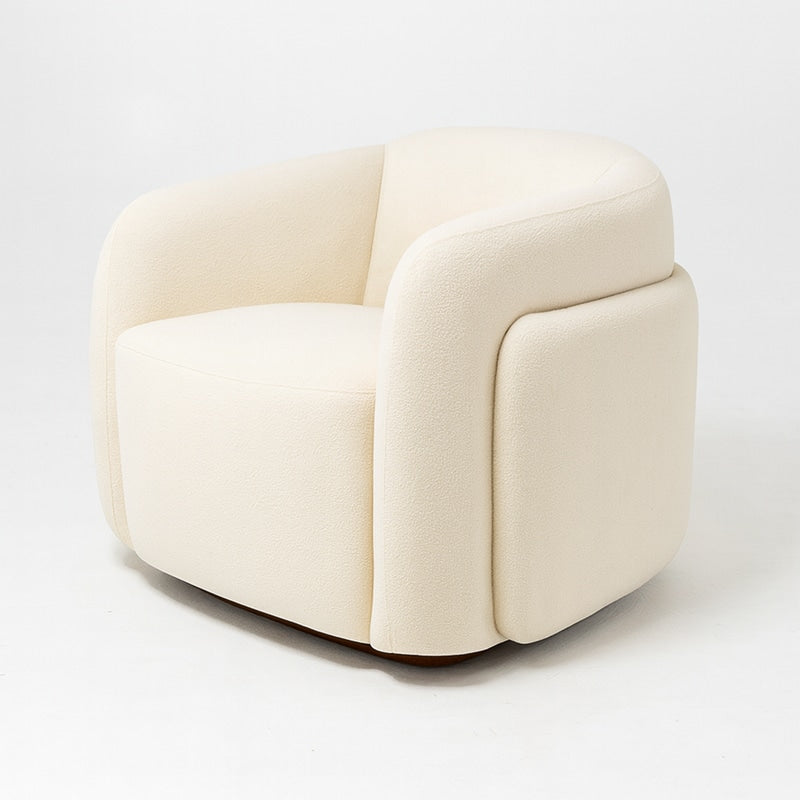 BUTACA ALMA MADERA TAPIZ /MICROCUERO · Crema · 1