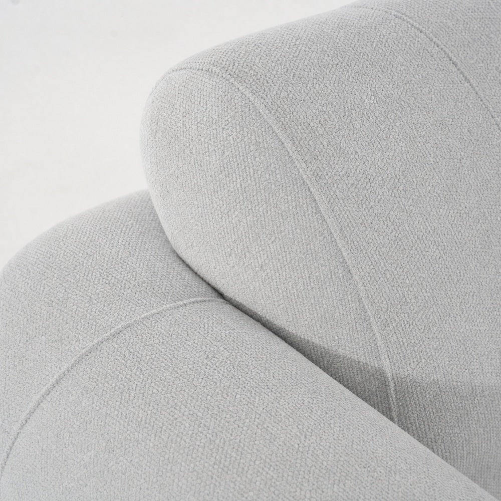 SOFA DOBLE ALMA TAPIZ /MICROCUERO · Plata · 3