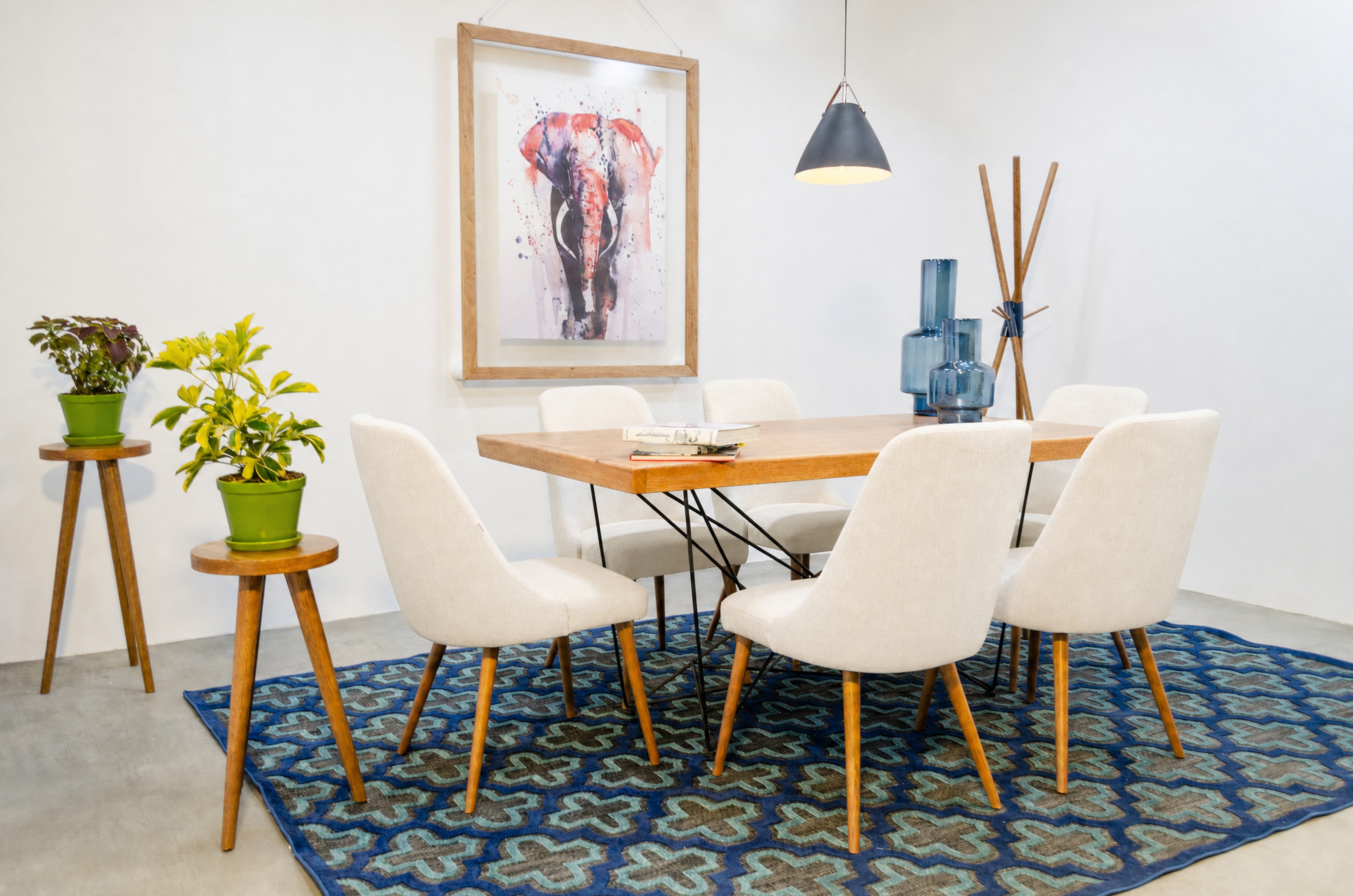 COMEDOR ILINIZAS MADERA · Crema · 2