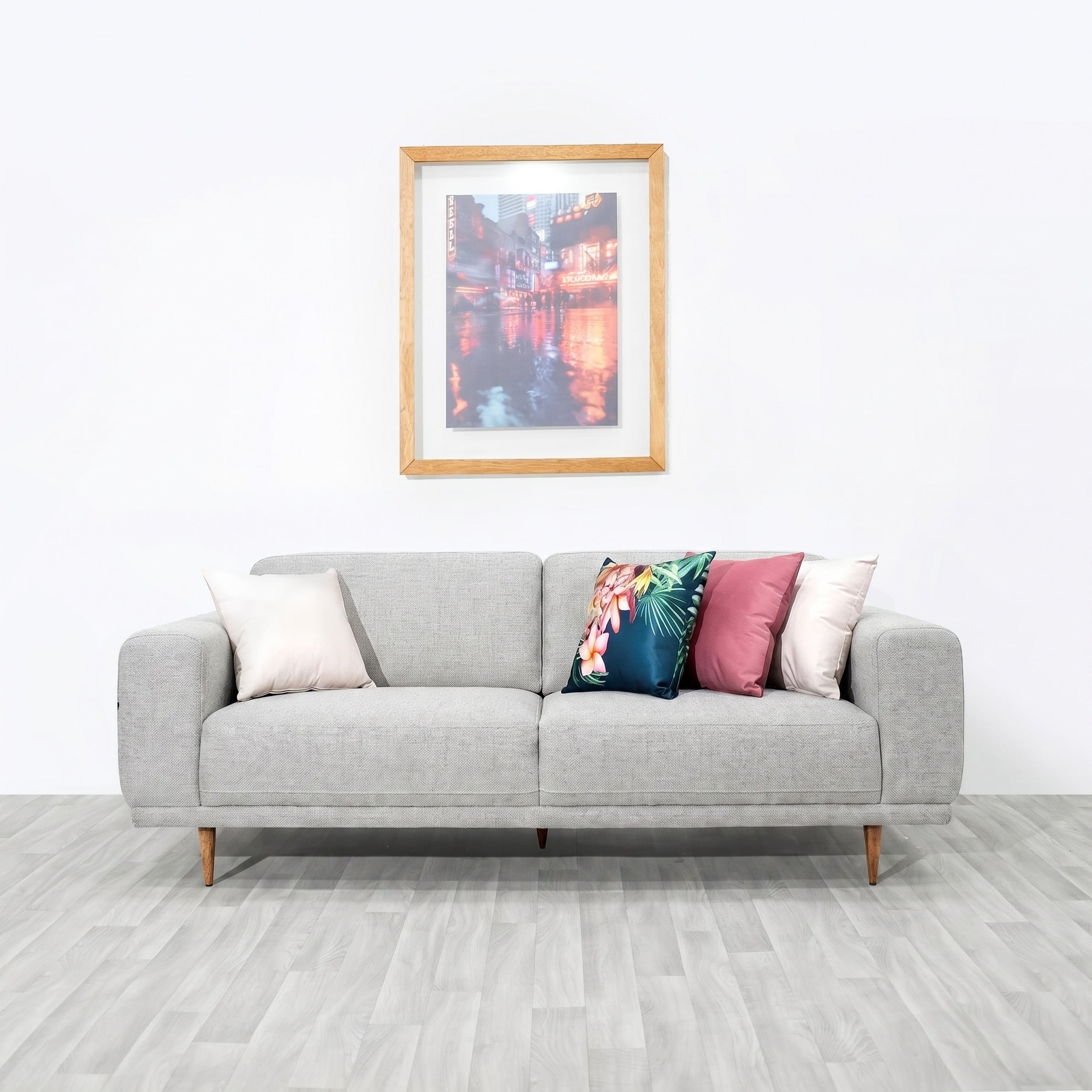 SOFA TRIPLE PALMIRA · Plata · 1