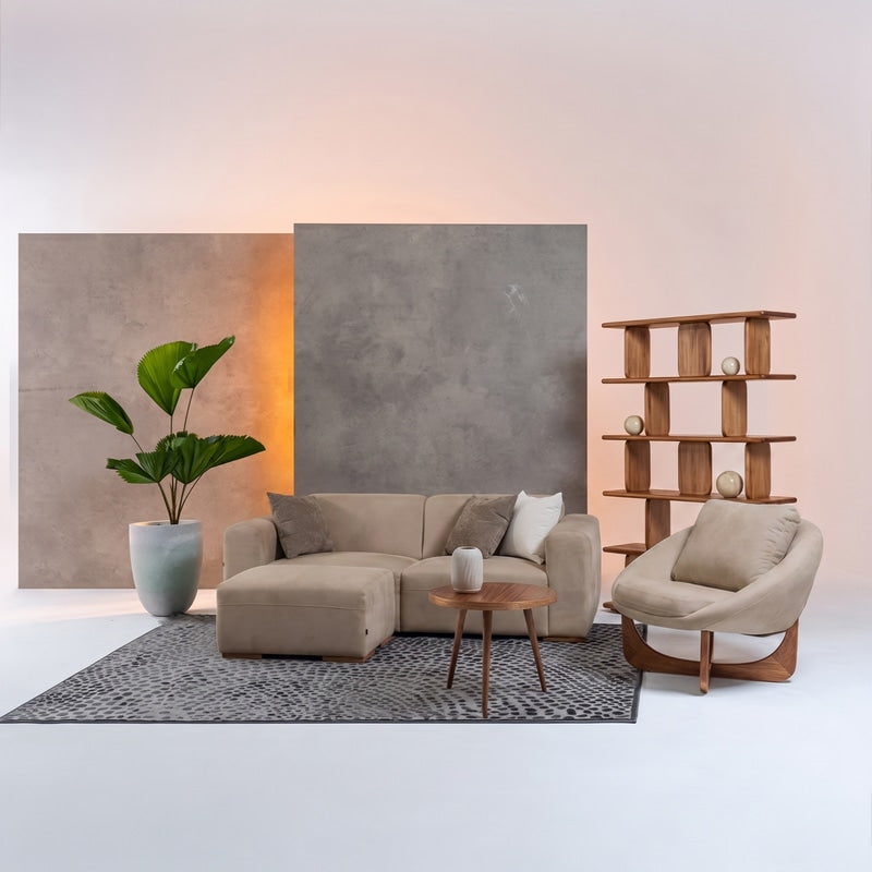 SOFA TRIPLE CEIBO · Taupe · 1