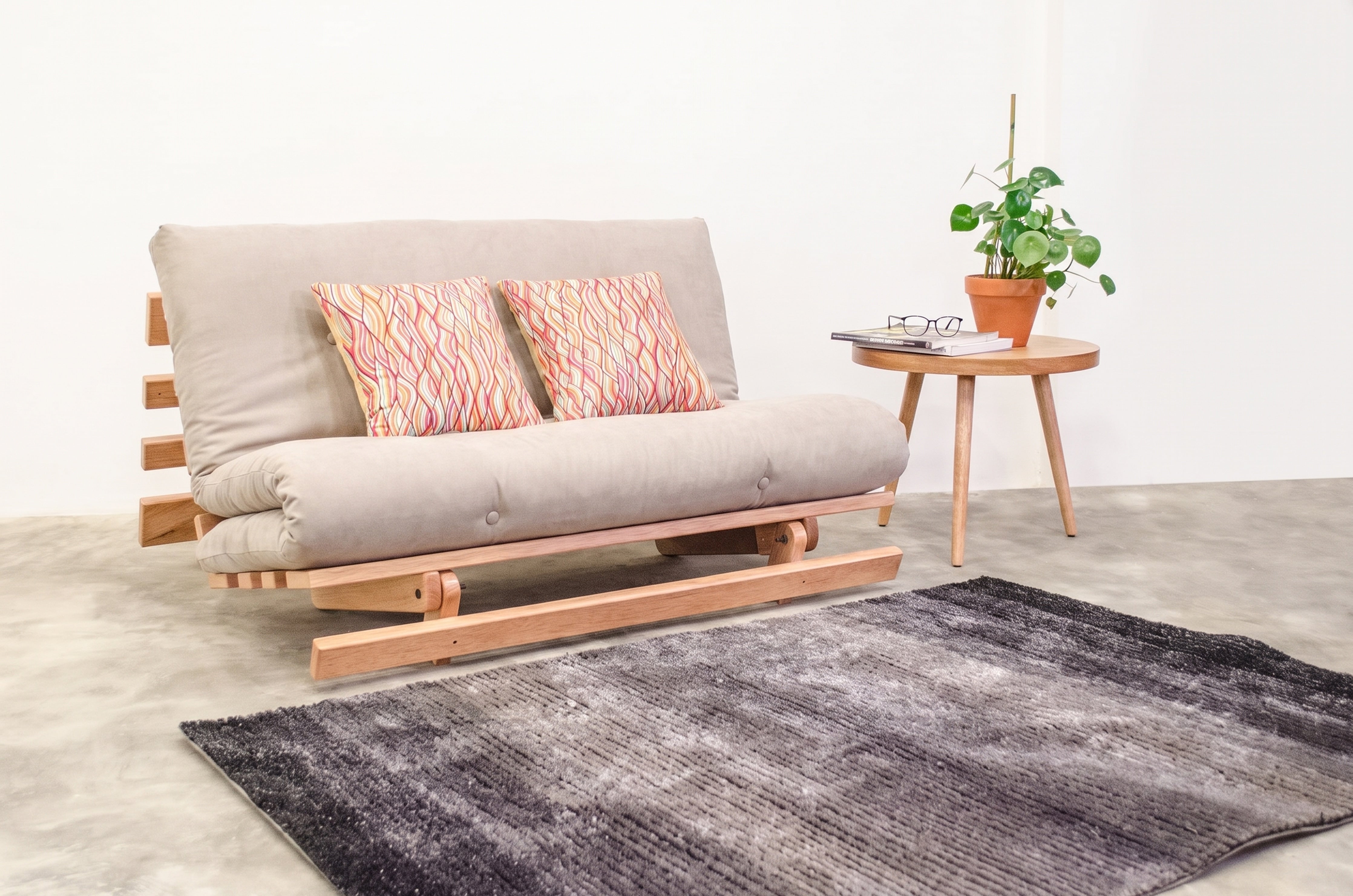 SOFÁ CAMA FUTON · Taupe · 3
