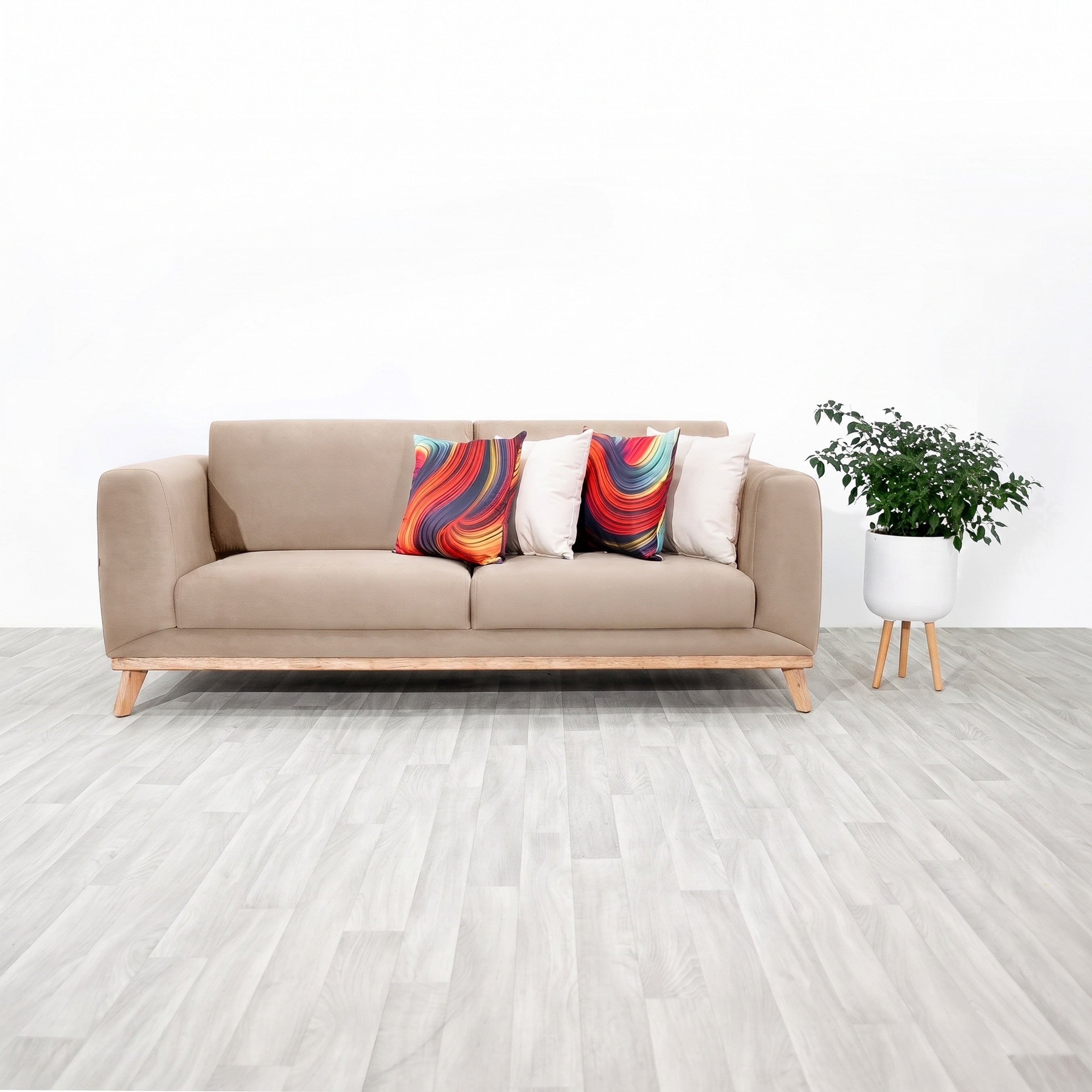 SOFA TRIPLE ANTISANA · Taupe · 1