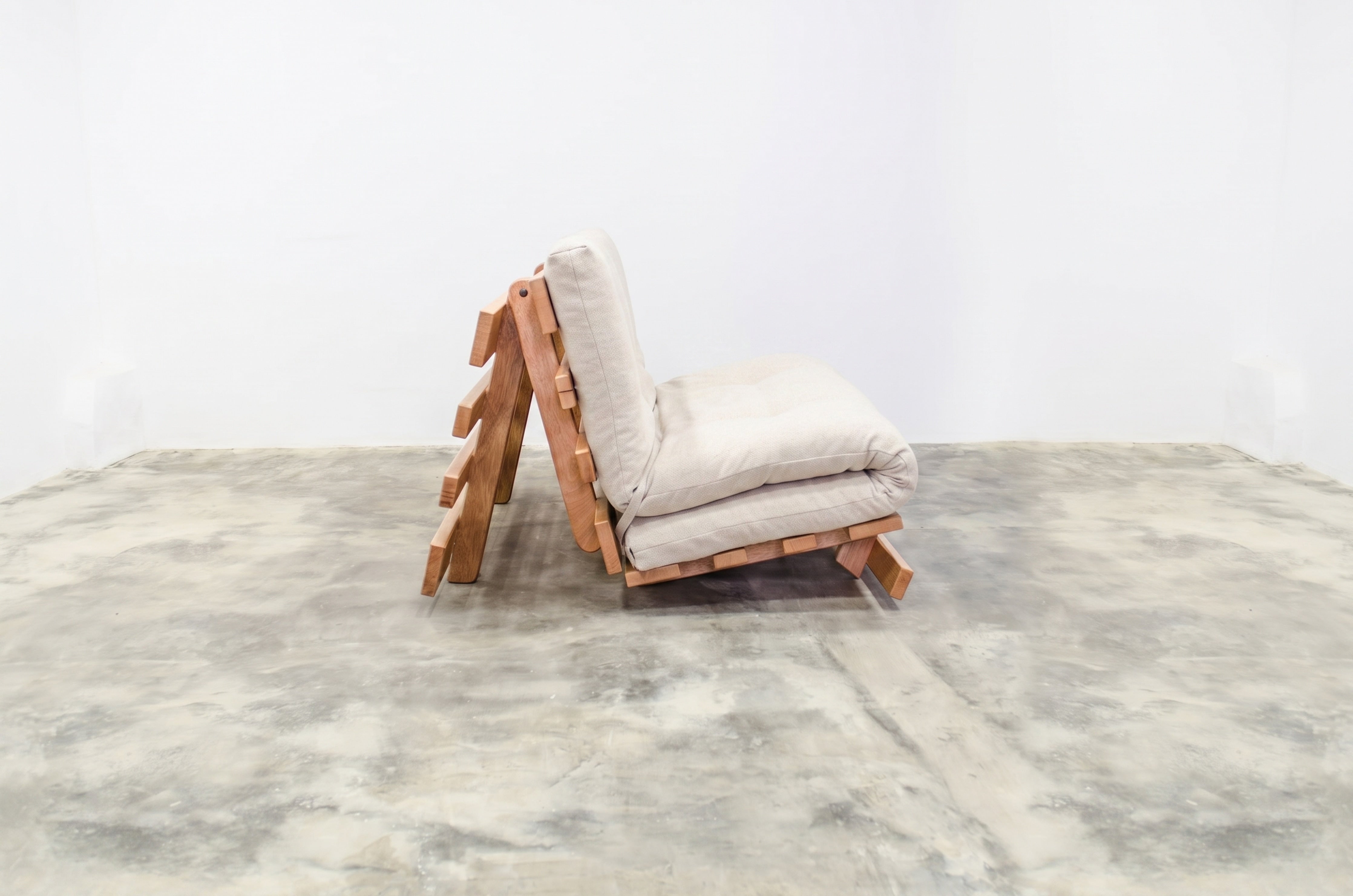 SOFÁ CAMA FUTON · Crema · 1