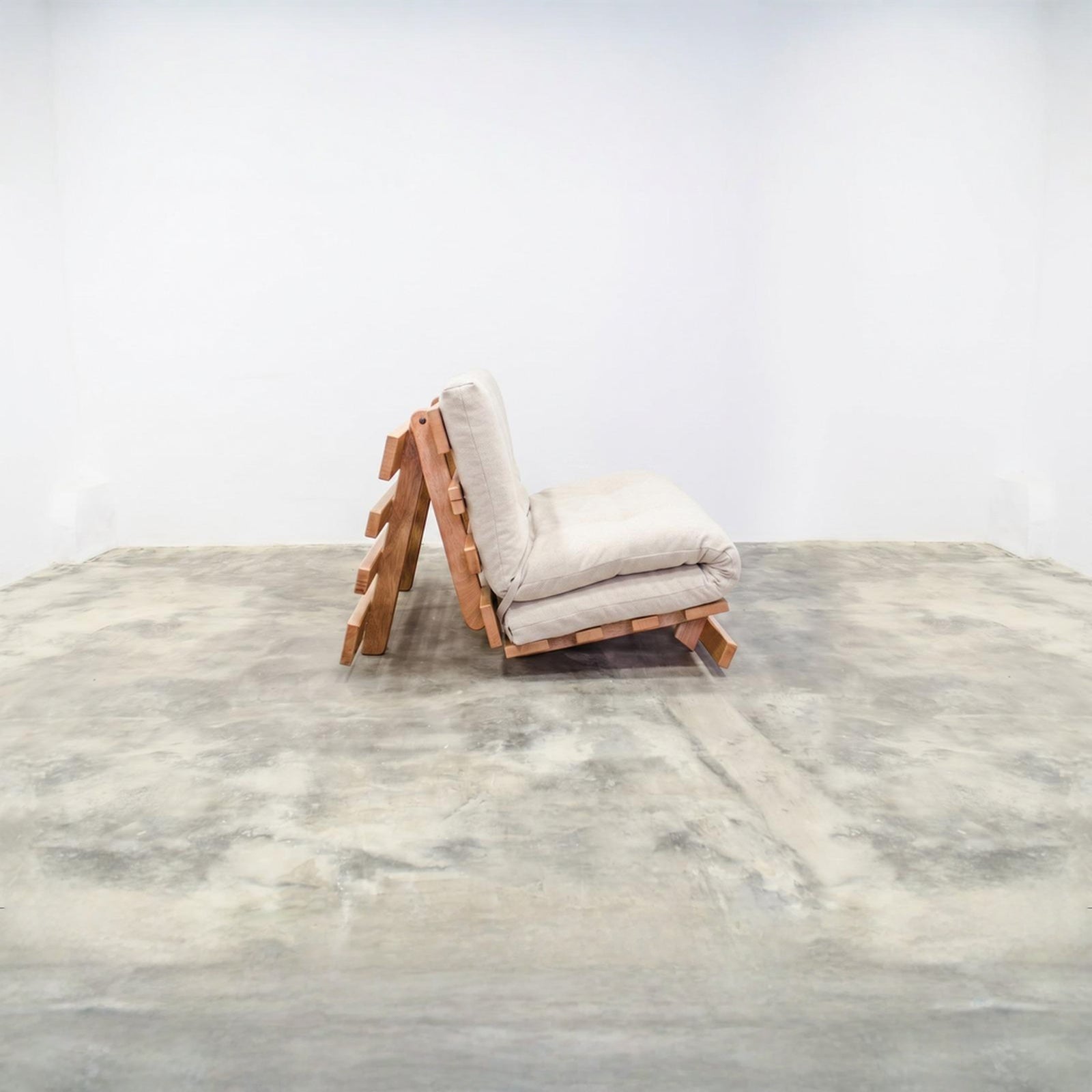 SOFÁ CAMA FUTON · Crema · 2