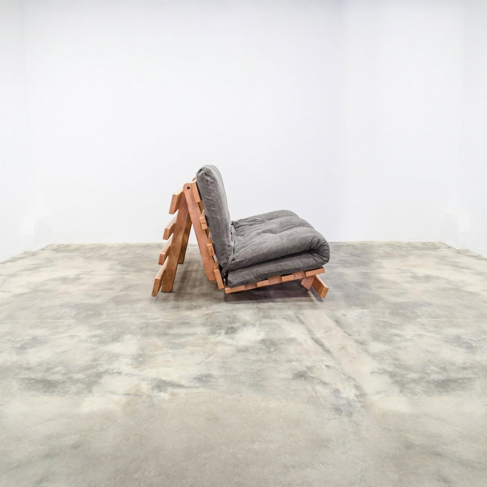SOFÁ CAMA FUTON · Gris · 2