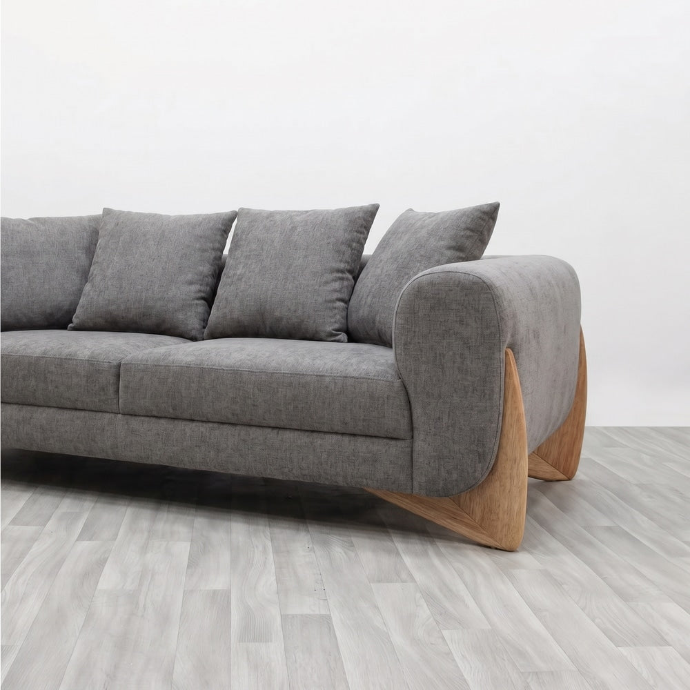 SOFA TRIPLE QUILOTOA · Gris · 2
