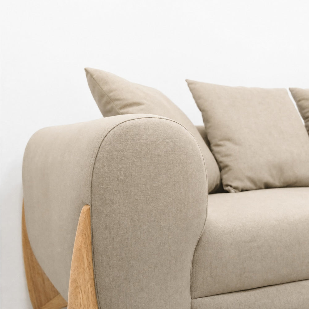SOFA DOBLE QUILOTOA · Taupe · 4
