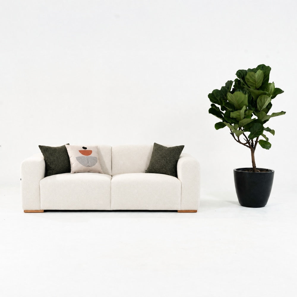 SOFA TRIPLE CEIBO · Crema · 4