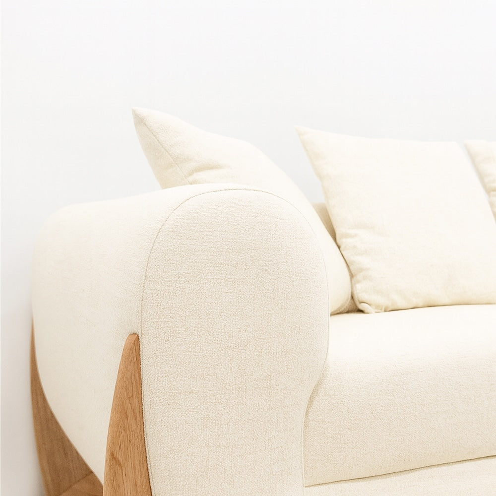 SOFA DOBLE QUILOTOA · Crema · 2