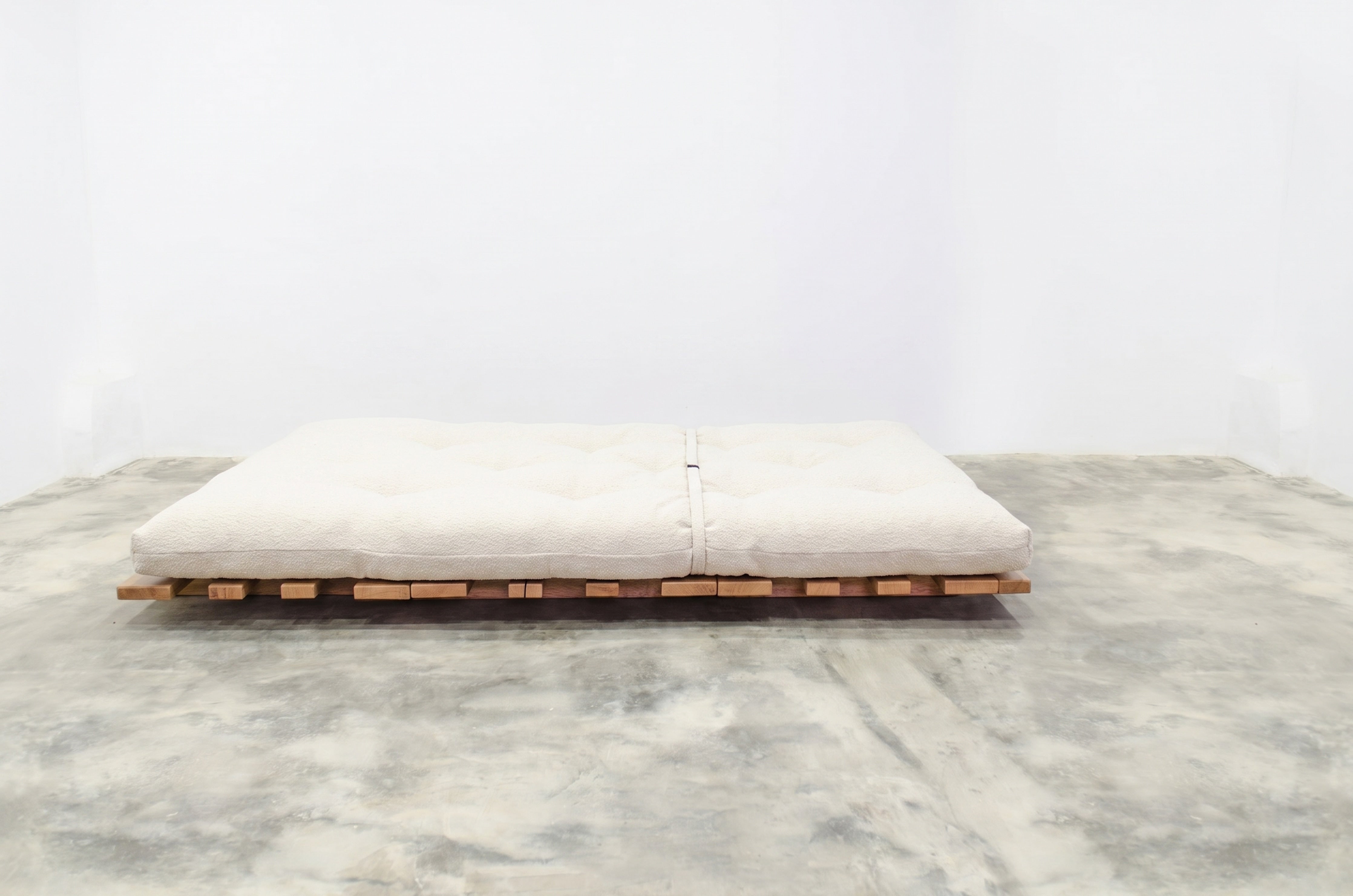 SOFÁ CAMA FUTON · Crema · 2