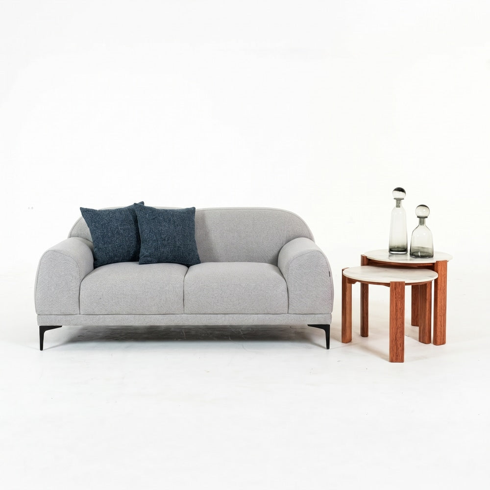 SOFA DOBLE ARCADIA · Plata · 2