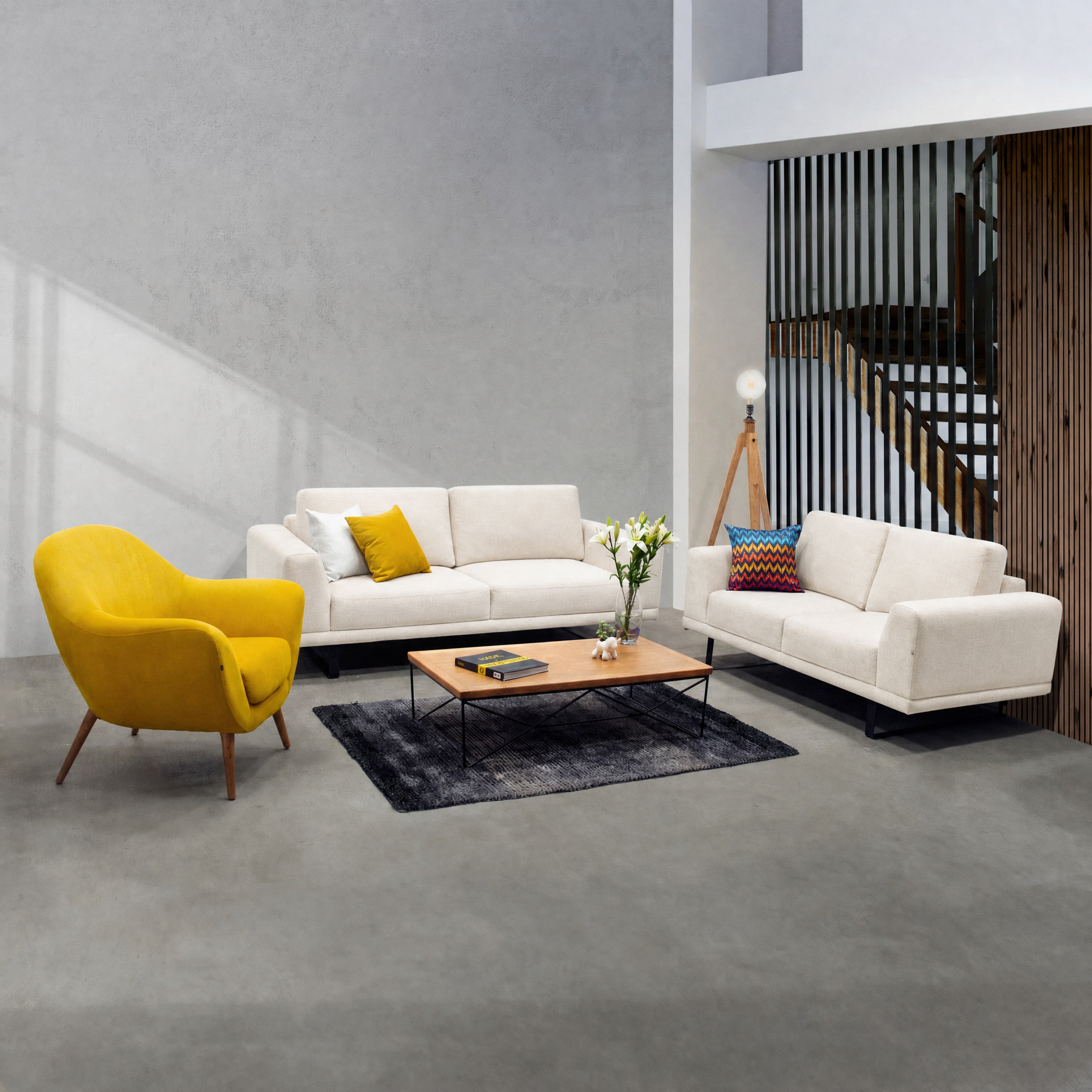 SALA PLUMA · Crema · 2