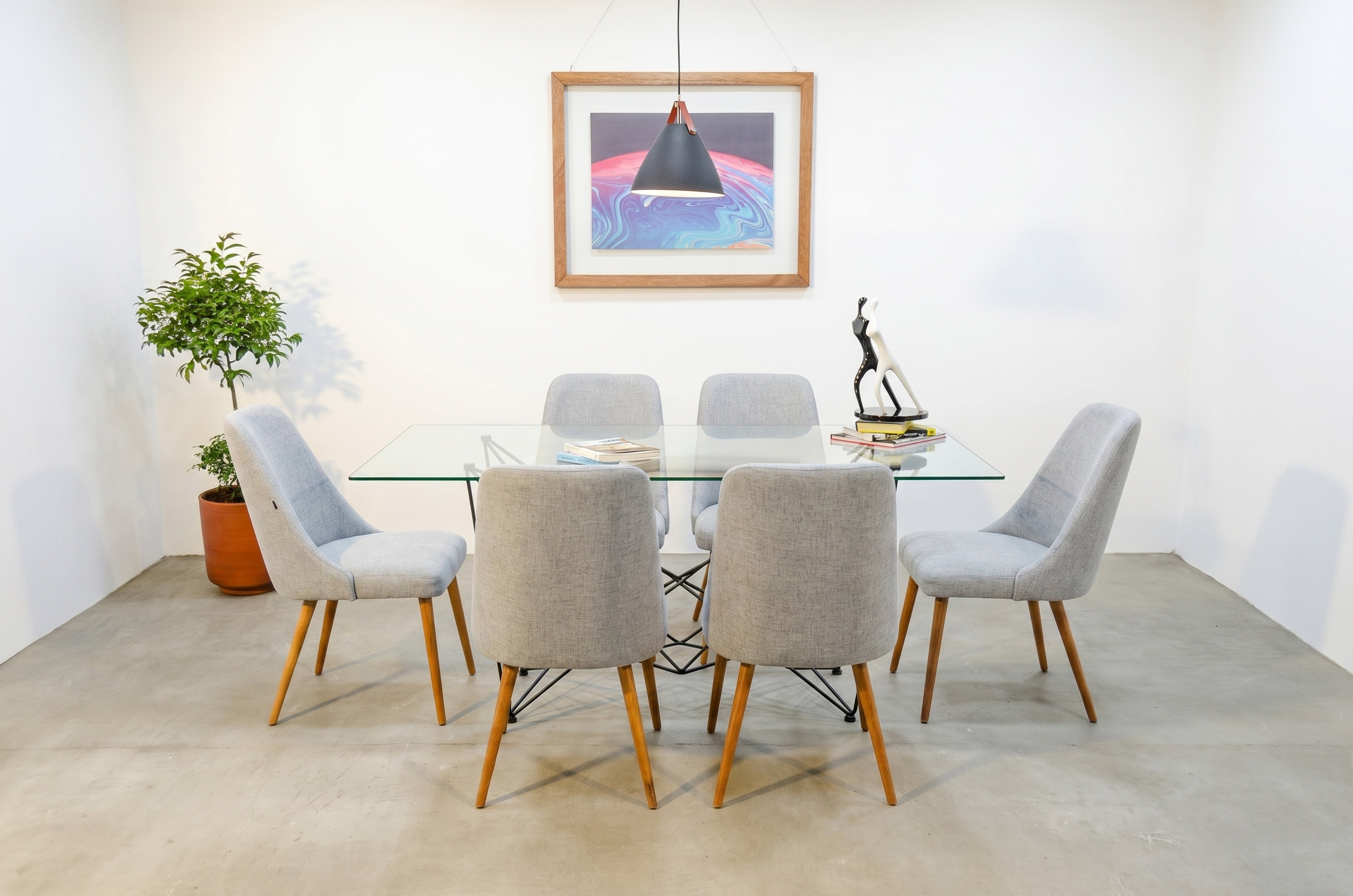 COMEDOR ILINIZAS VIDRIO · Plata · 1