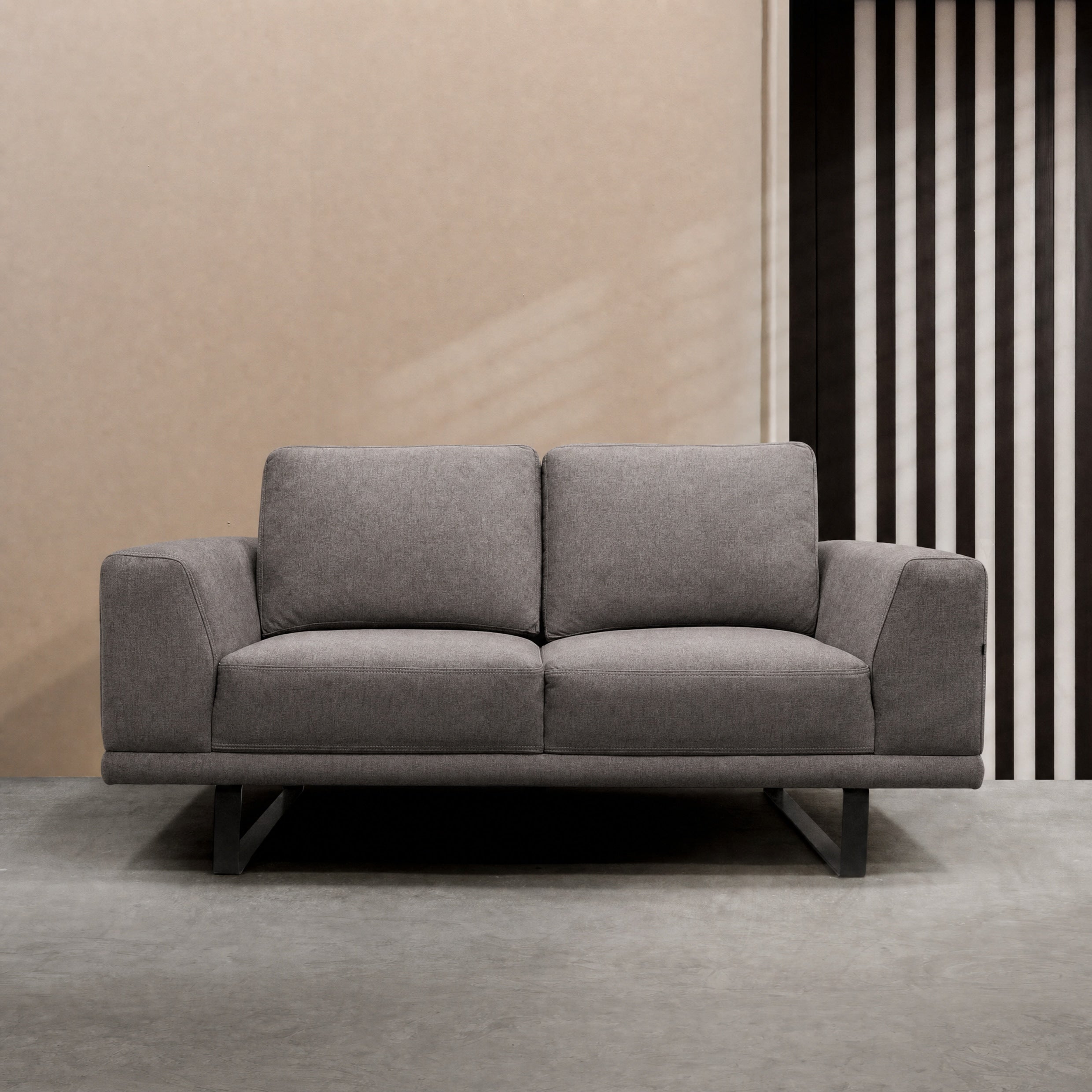 SOFÁ DOBLE PLUMA · Gris · 3