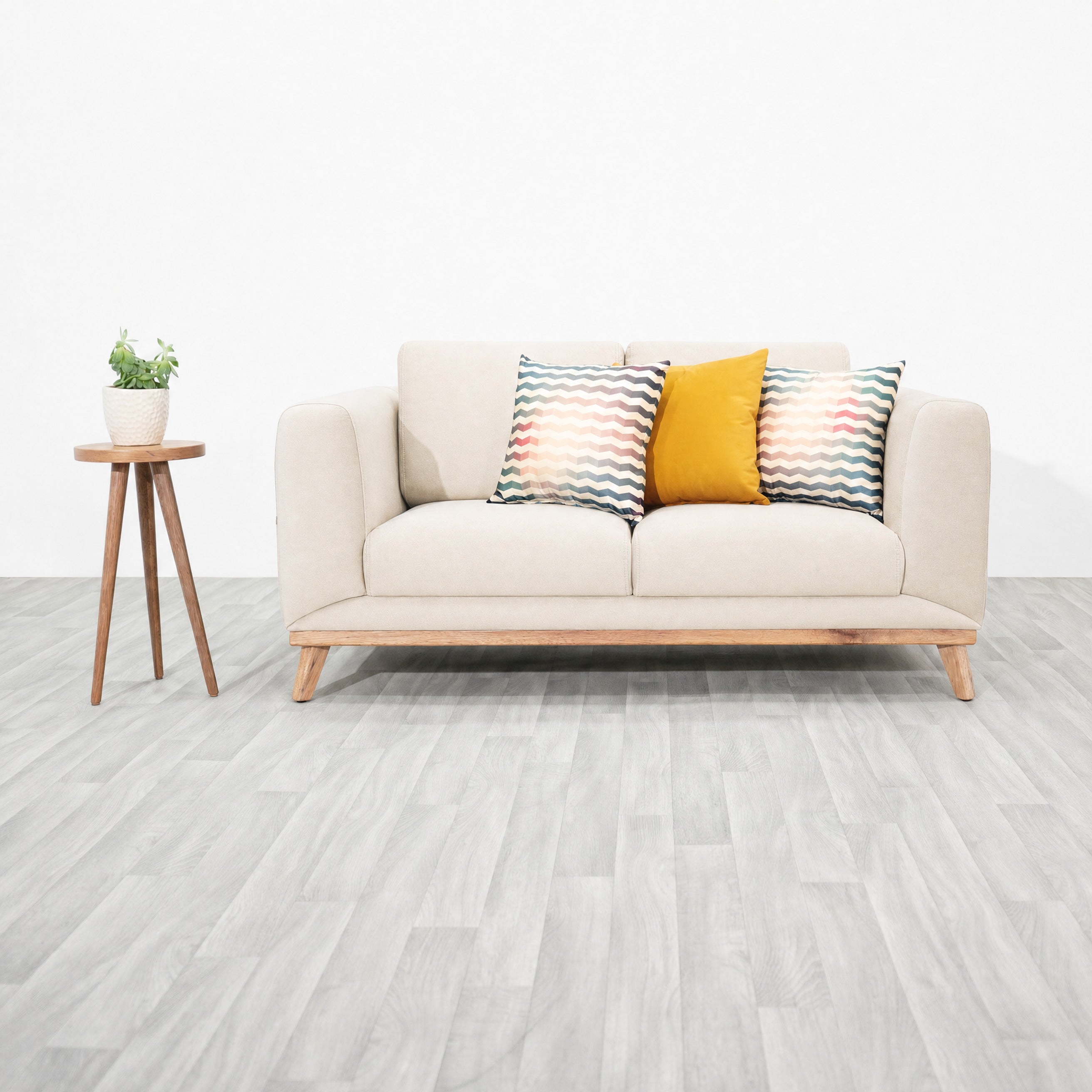 SOFA DOBLE ANTISANA · Crema