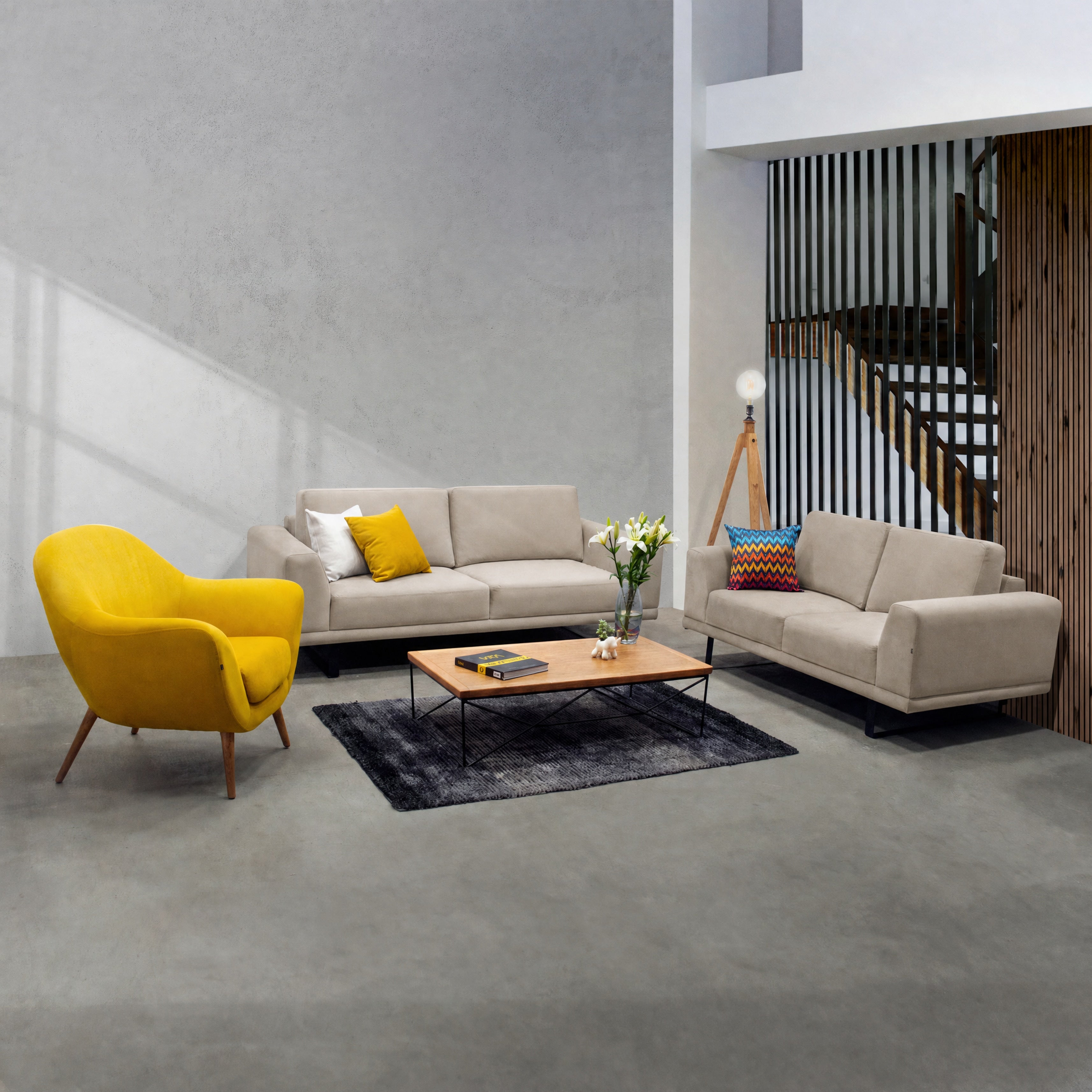 SALA PLUMA · Taupe · 2