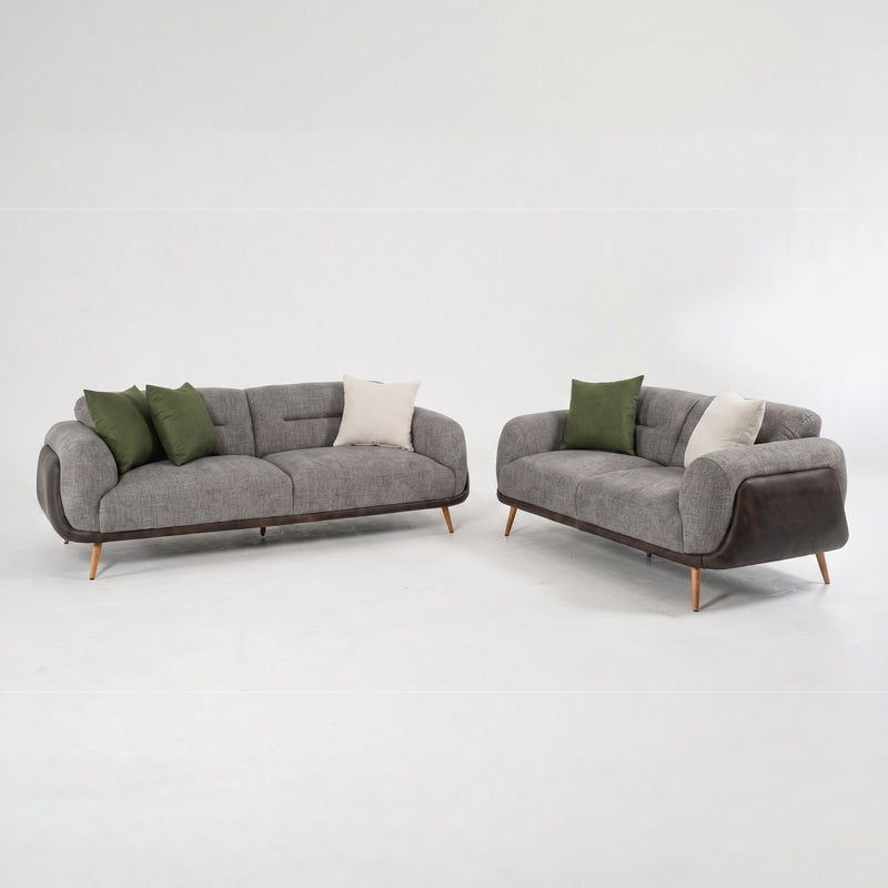 SALA ALMA TAPIZ /MICROCUERO · Gris · 1