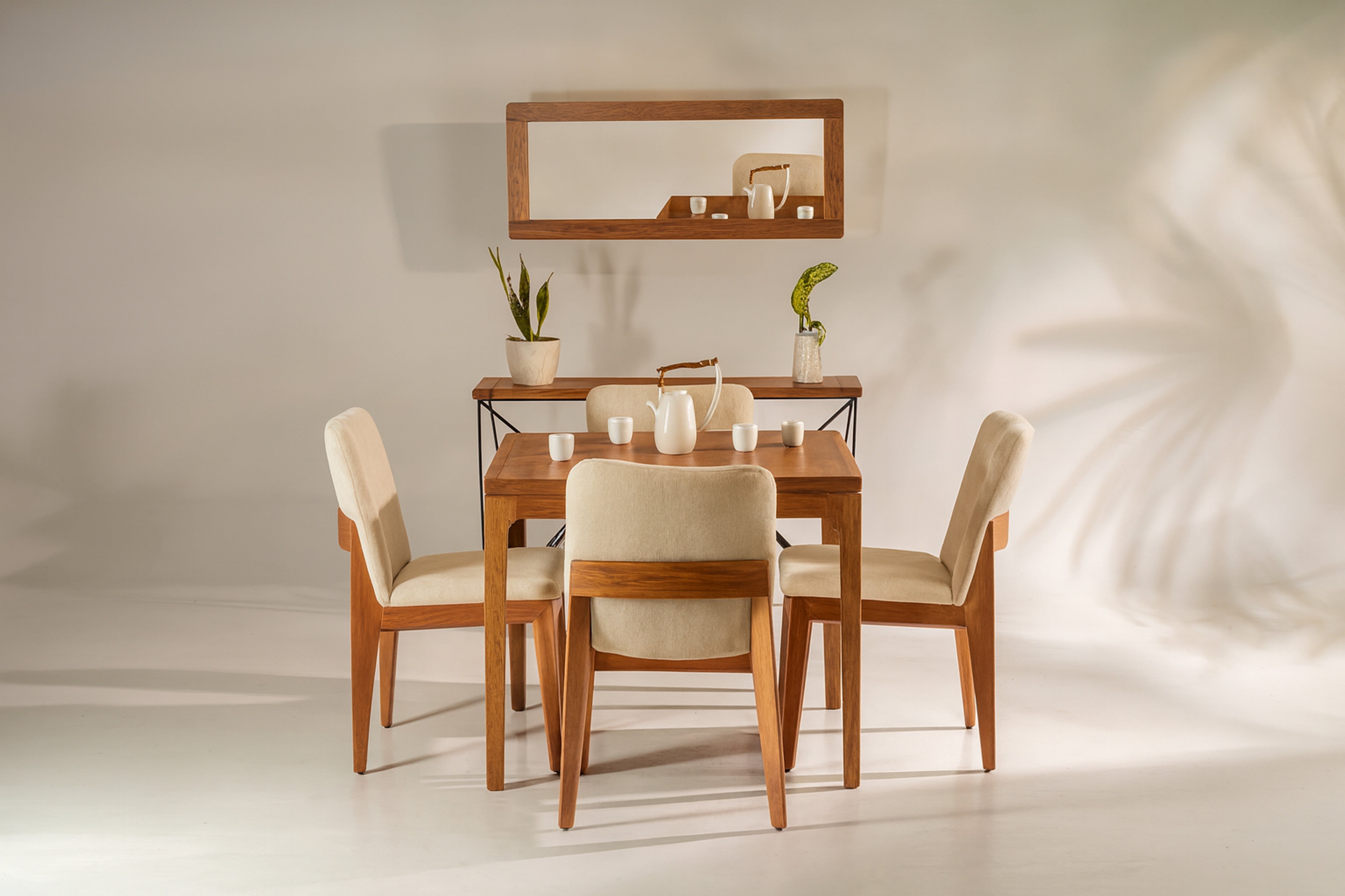 COMEDOR ILALO 4 PUESTOS · Crema · 1