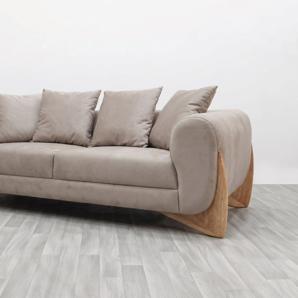 SOFA TRIPLE QUILOTOA · Taupe · 2
