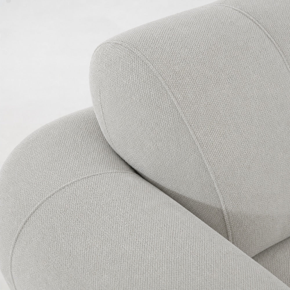 SOFA TRIPLE ALMA TAPIZ/ MICROCUERO · Plata · 1