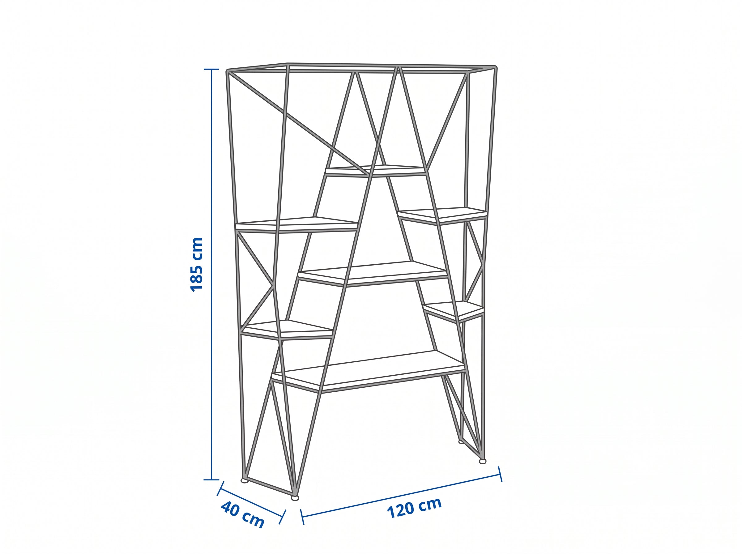 Dimensiones — ESTANTERIA ANZU