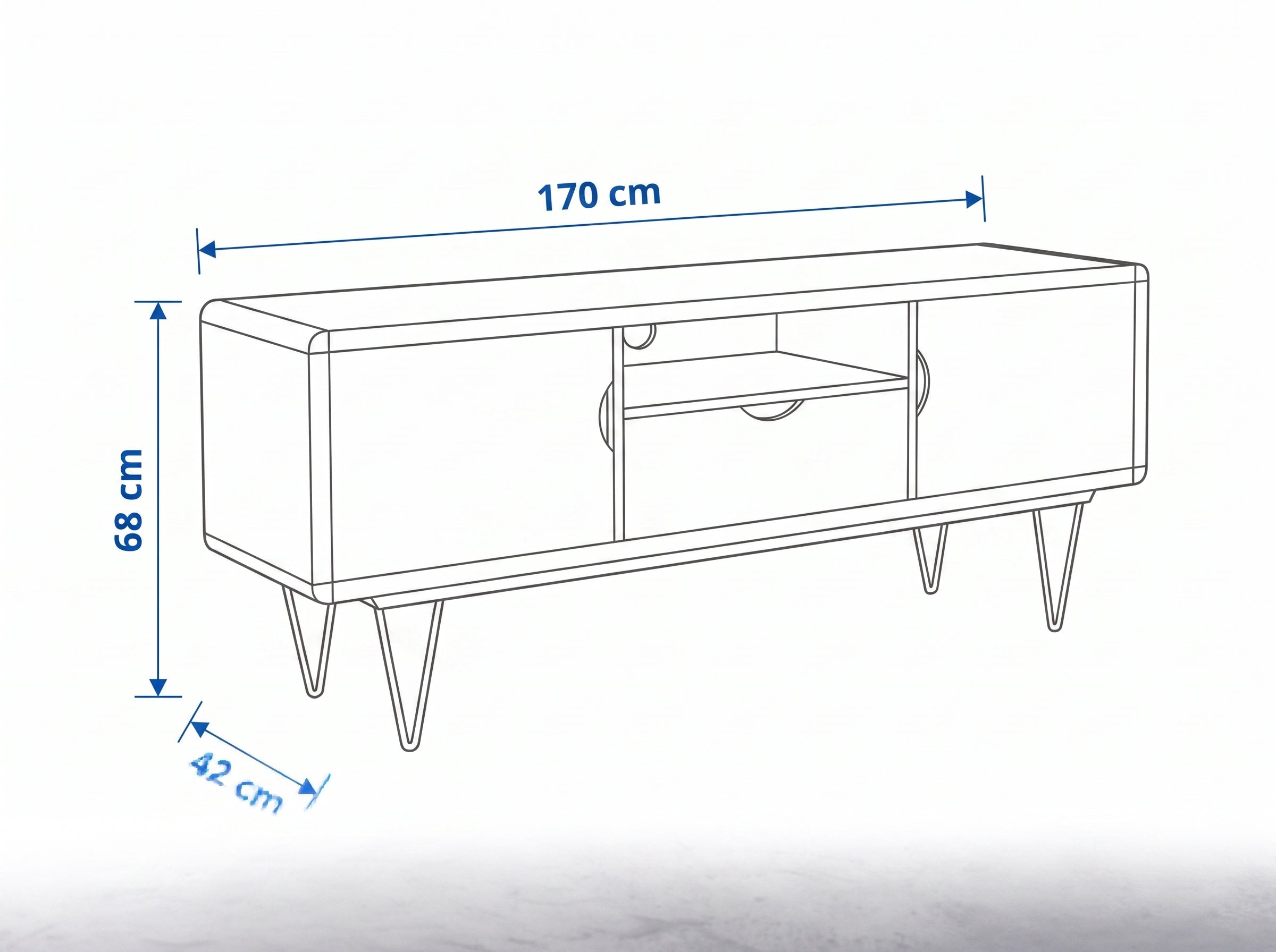 Dimensiones — MUEBLE TV PALMIRA