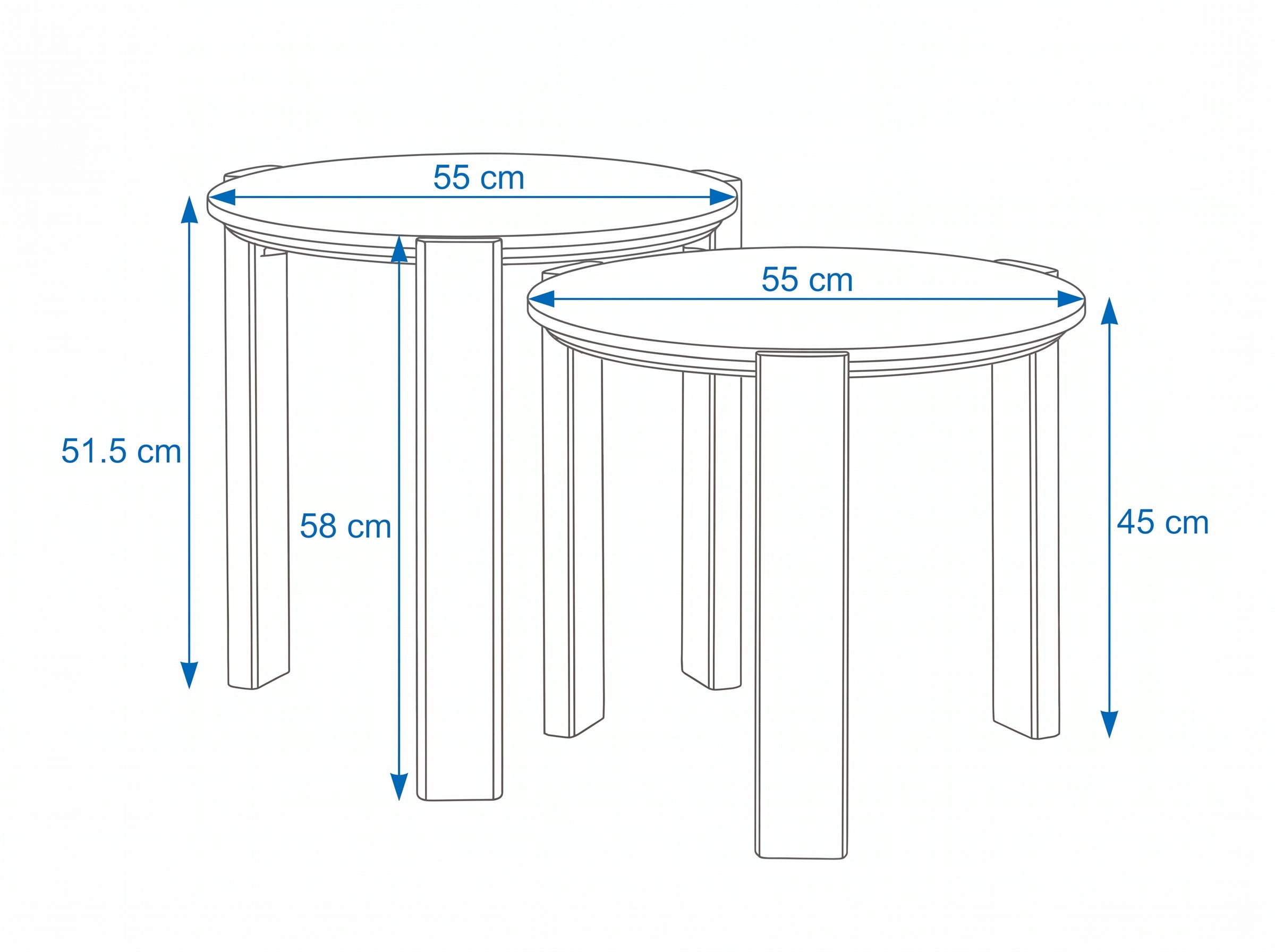 Dimensiones — MESA ESQ ALTA ETER NATURAL