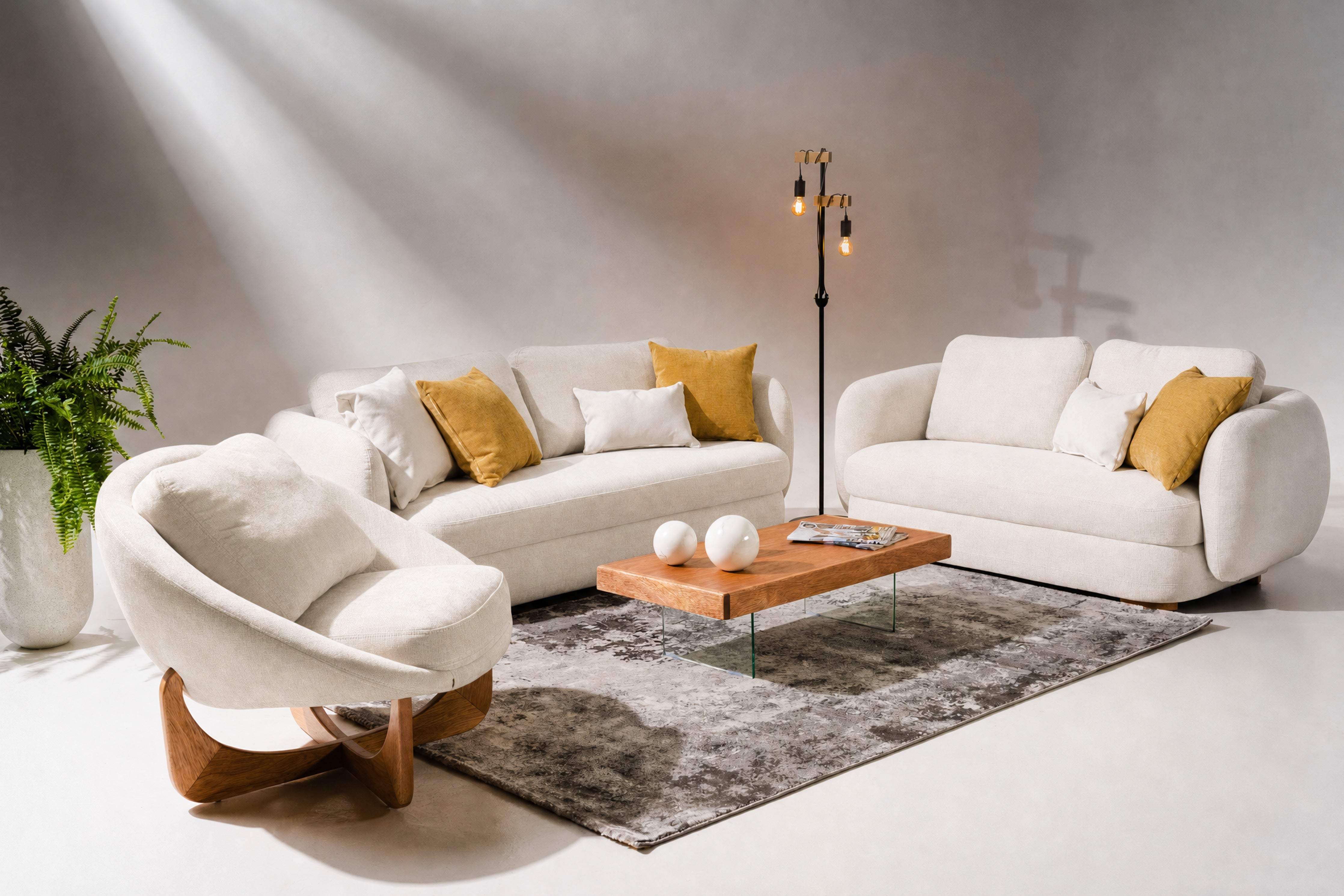 SALA MAGNOLIA · Crema · 4