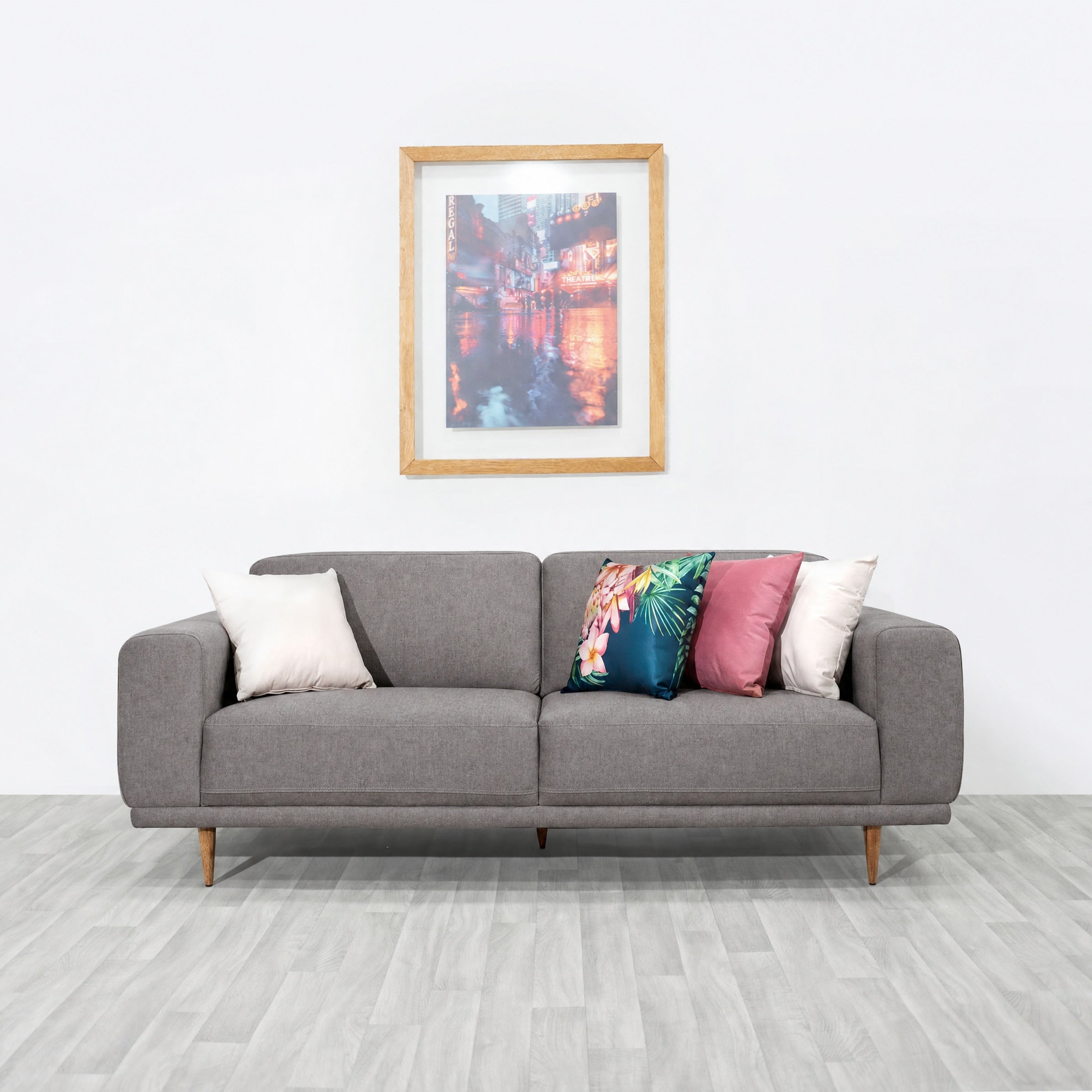 SOFA TRIPLE PALMIRA · Gris · 2