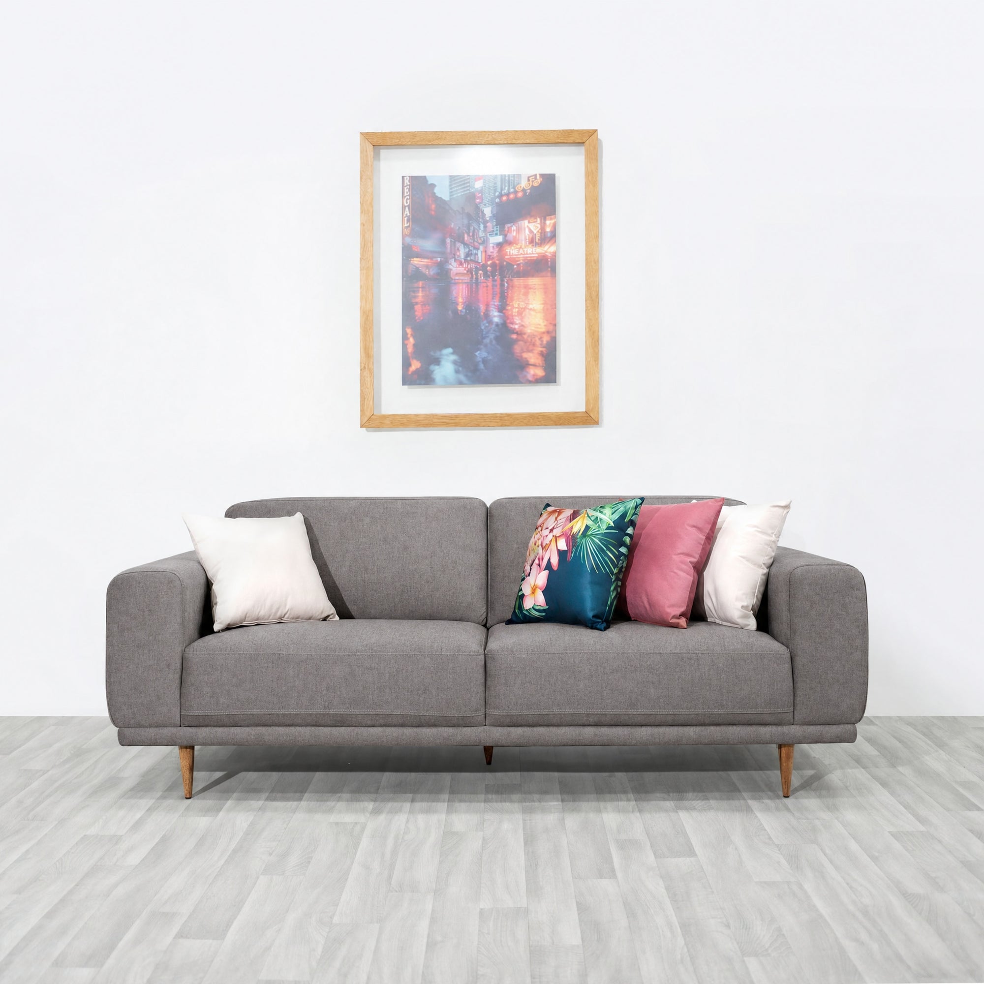 SOFA TRIPLE PALMIRA · Gris · 2