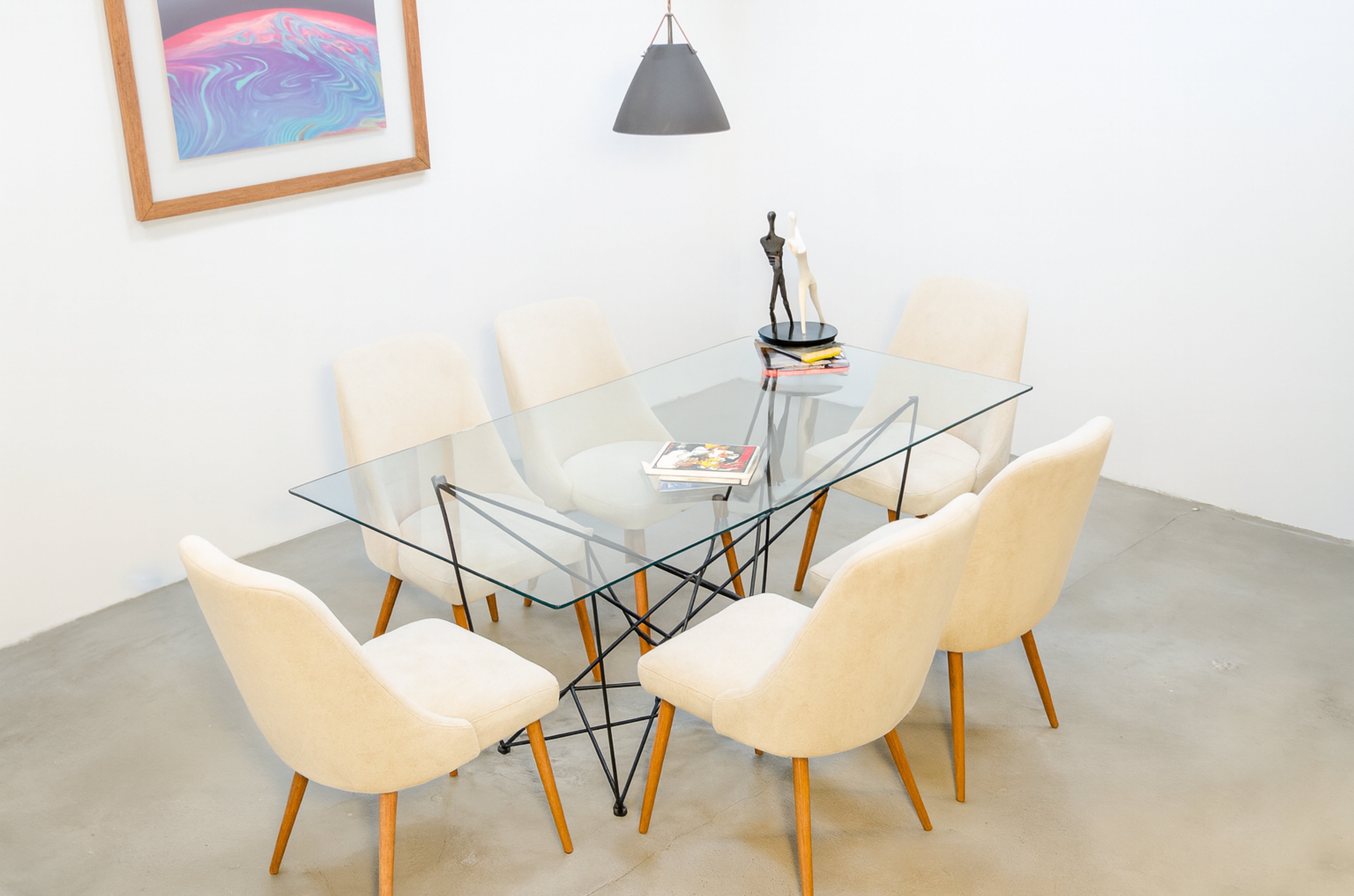 COMEDOR ILINIZAS VIDRIO · Crema · 1