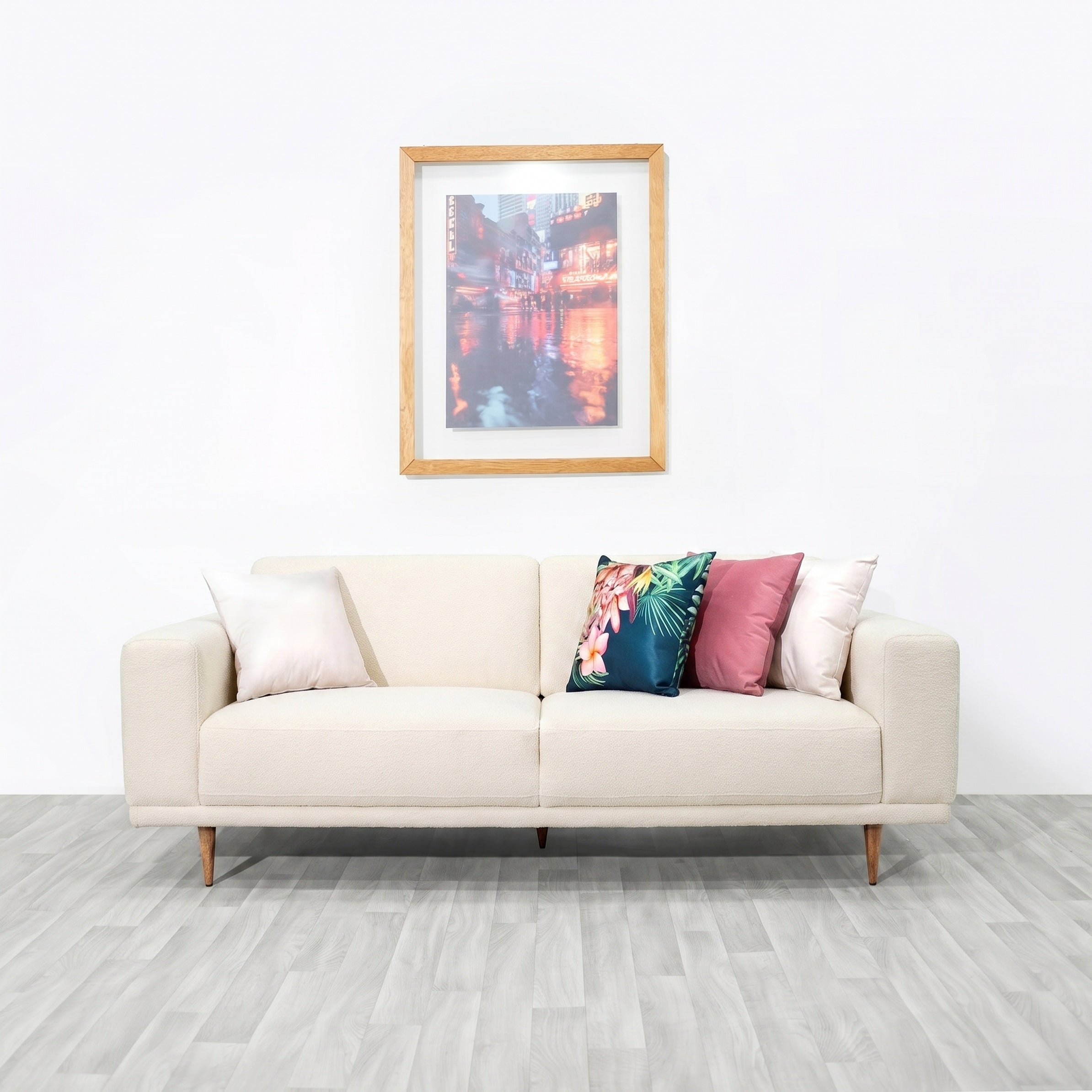 SOFA TRIPLE PALMIRA · Crema · 1